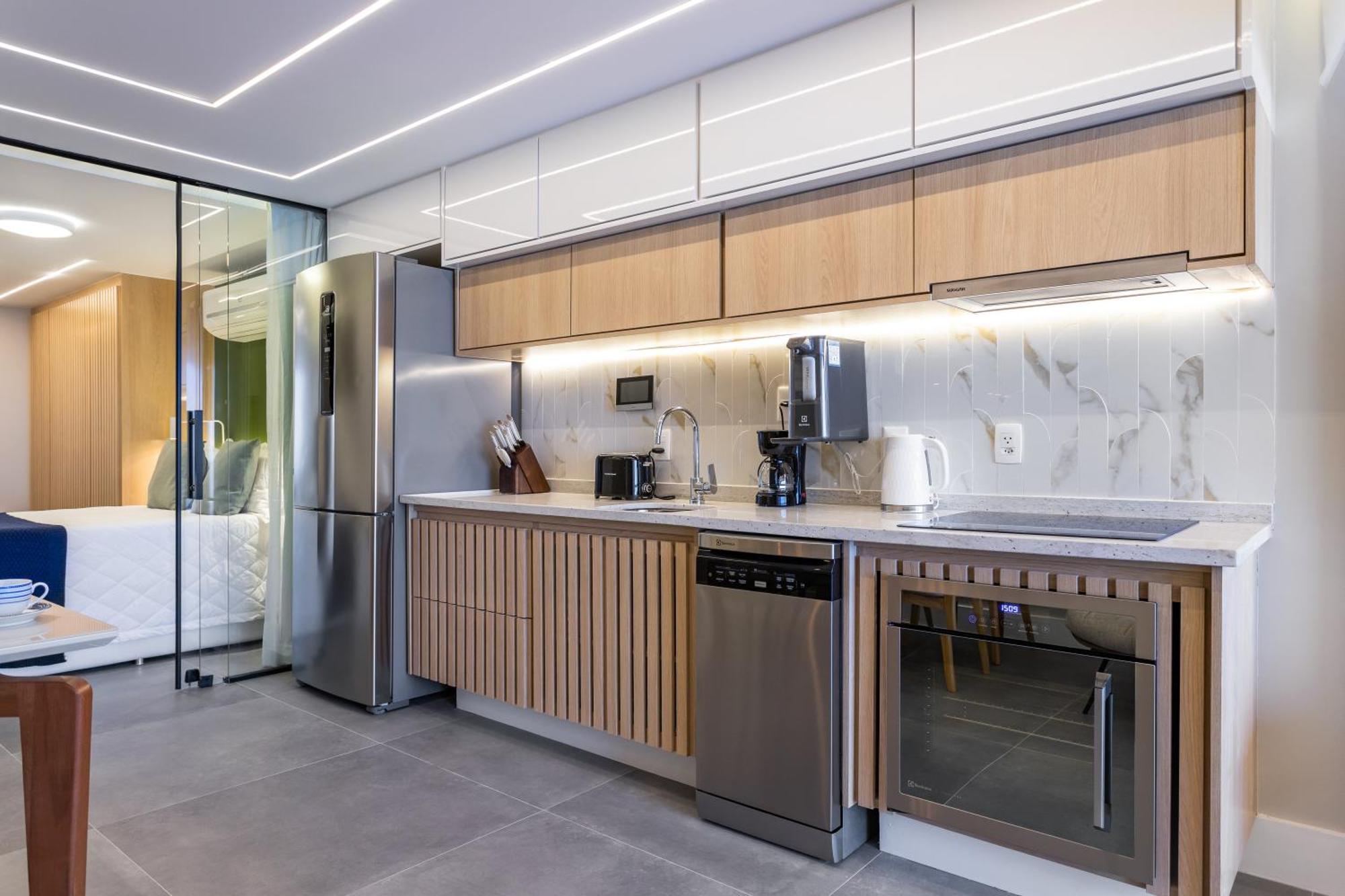 Unhotel - Luxuosos Apartamentos Na Atlantica A Beira-Mar, Copacabana ริโอเดจาเนโร ภายนอก รูปภาพ