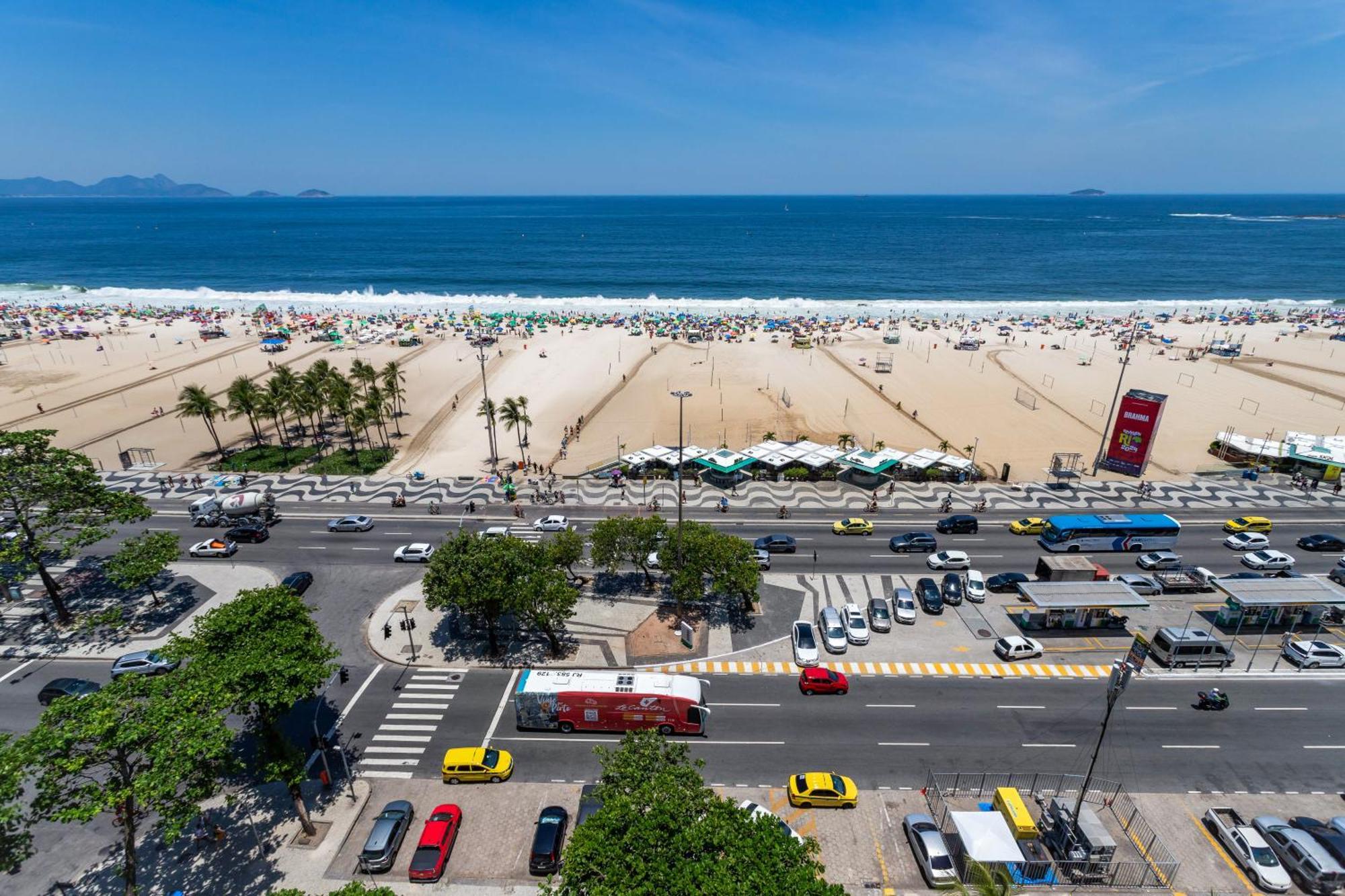 Unhotel - Luxuosos Apartamentos Na Atlantica A Beira-Mar, Copacabana ริโอเดจาเนโร ภายนอก รูปภาพ