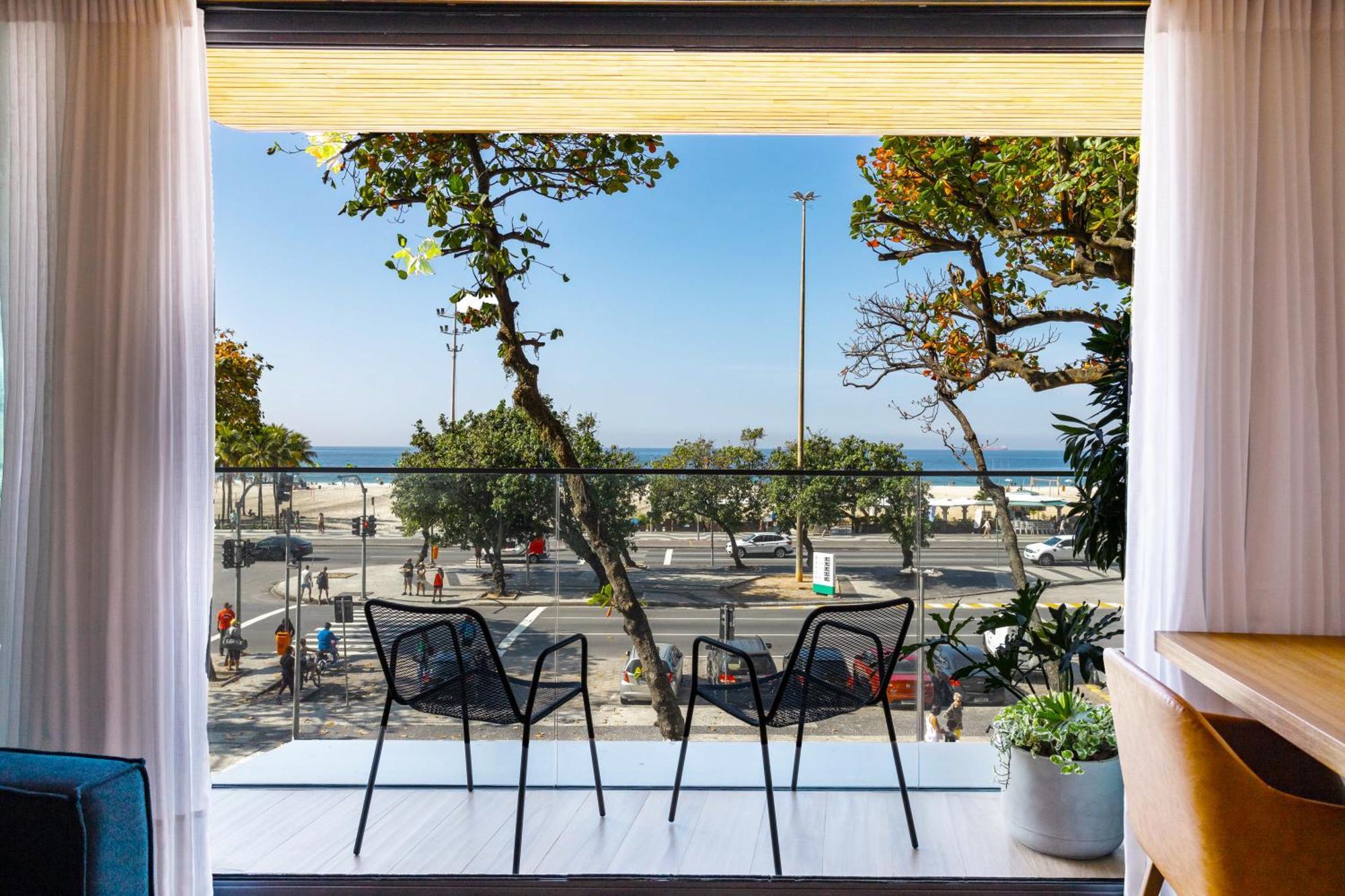 Unhotel - Luxuosos Apartamentos Na Atlantica A Beira-Mar, Copacabana ริโอเดจาเนโร ภายนอก รูปภาพ