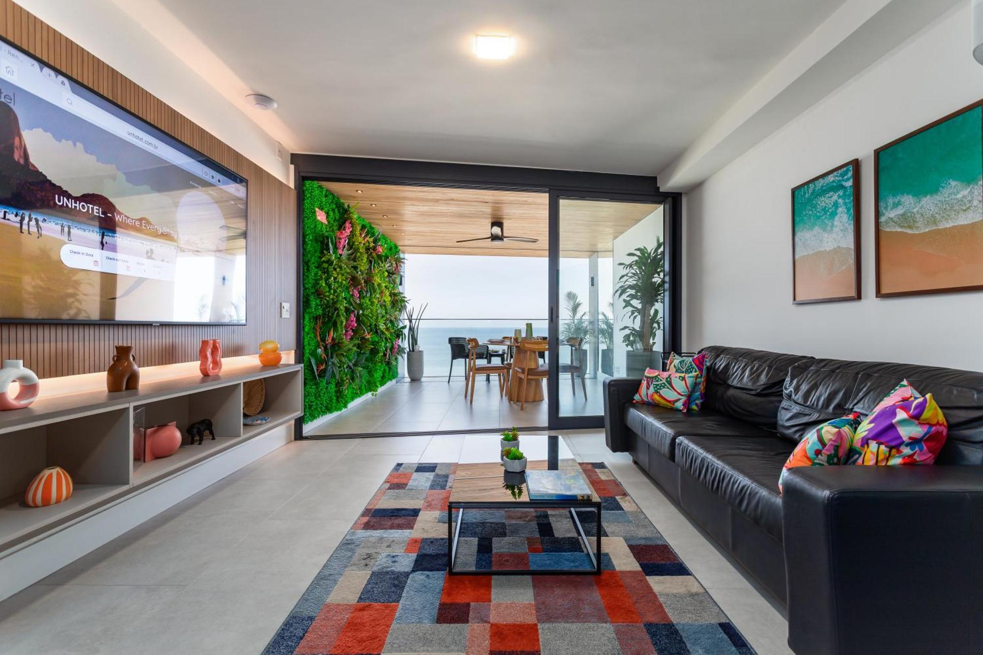 Unhotel - Luxuosos Apartamentos Na Atlantica A Beira-Mar, Copacabana ริโอเดจาเนโร ภายนอก รูปภาพ