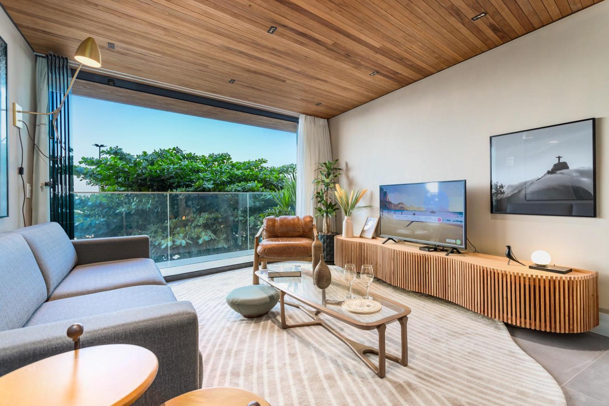 Unhotel - Luxuosos Apartamentos Na Atlantica A Beira-Mar, Copacabana ริโอเดจาเนโร ภายนอก รูปภาพ