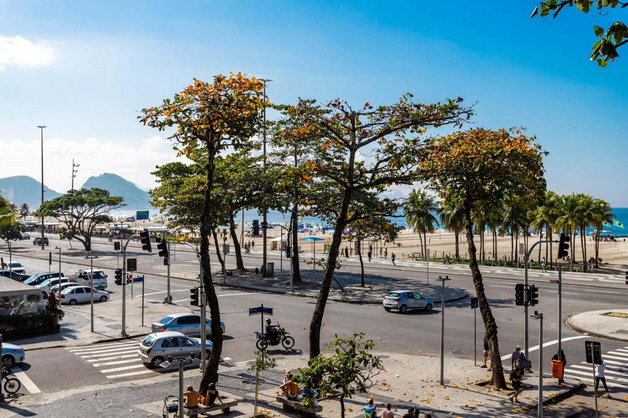 Unhotel - Luxuosos Apartamentos Na Atlantica A Beira-Mar, Copacabana ริโอเดจาเนโร ภายนอก รูปภาพ