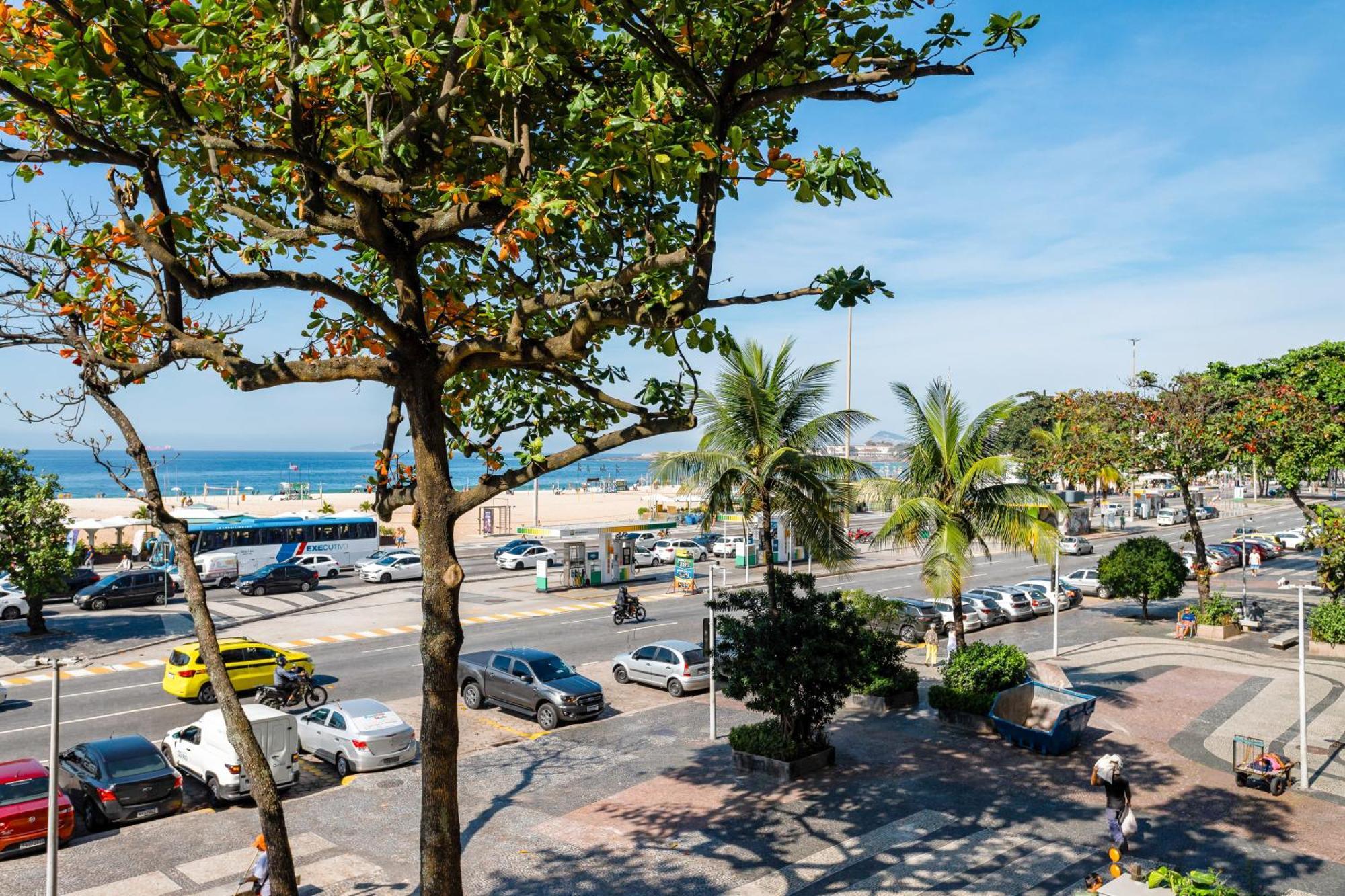 Unhotel - Luxuosos Apartamentos Na Atlantica A Beira-Mar, Copacabana ริโอเดจาเนโร ภายนอก รูปภาพ